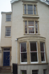 Exterior paintwork; Georgion House, Bristol
