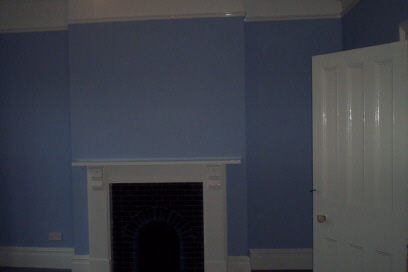 Blue front room